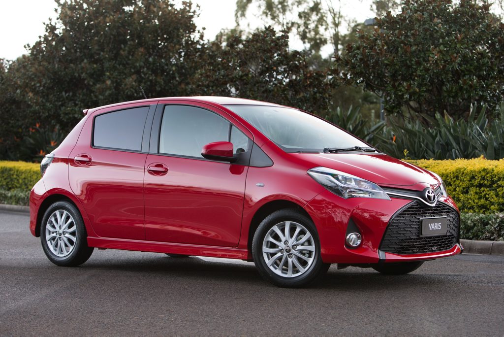 The new Toyota Yaris is due here in September. The new Toyota Yaris is due here in September.
